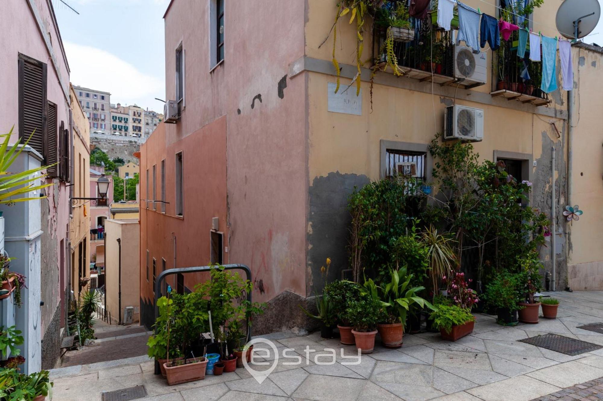 Charm In Siotto Pintor Apartment Cagliari Exterior photo